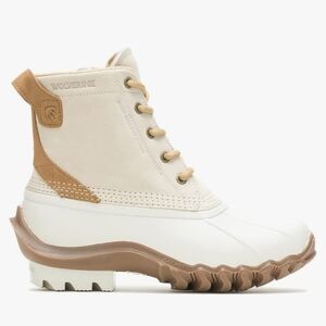 Wolverine Women's Cream and Brown Winter Boots